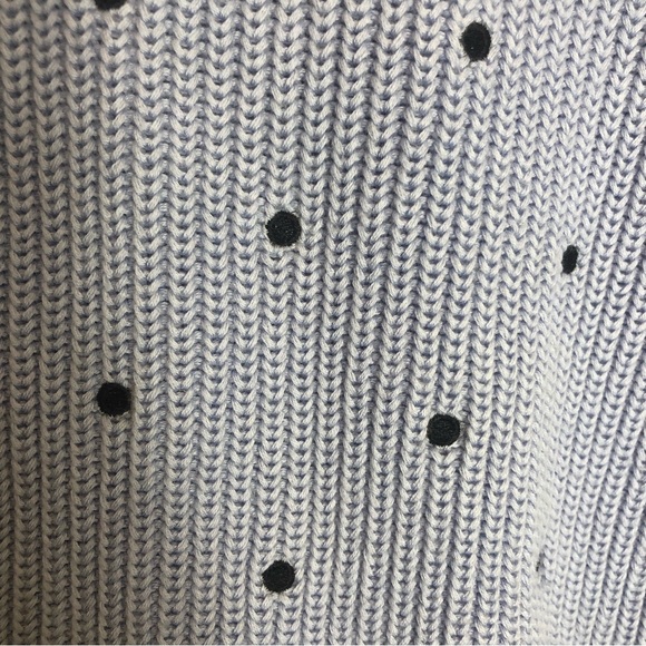 Talbots Crew Neck Pullover Polka Dot Sweater  Size XL - Picture 6 of 7